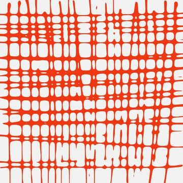 Red colour net pattern illustration background Illustrazione stock