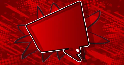 Red Comic Book Background Stock Footage 169198984