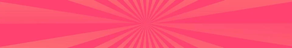 Red comic zoom with lines and dots - Vector 库存插图