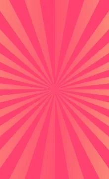 Red comic zoom with lines and dots - Vector Illustrazione stock