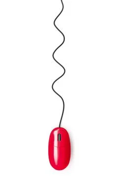 Red computer mouse An image of a red computer mouse Copyright: xZoonar.com... Stock Photos