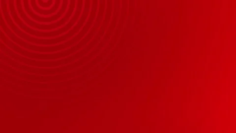 Red Concentric Circles on Abstract Background Loop. Stock Footage 286774484