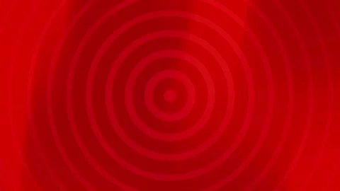 Red Concentric Circular Tunnel Motion Stockbeeldmateriaal 348863681