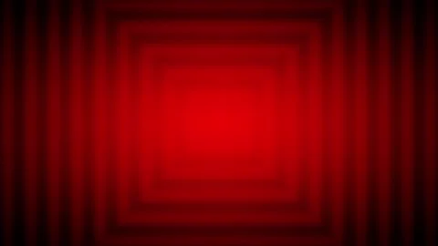 Red concentric square pulse with digital heartbeat motion loop background Видео 333720477