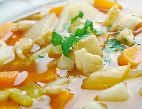 Red Conch Chowder Foto stock