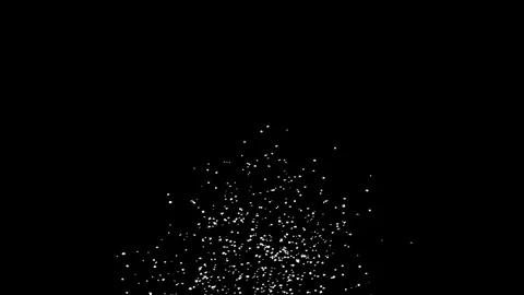 Red Confetti Explosions with Black, Green screen and Matte Channel Stock Footage 278942672