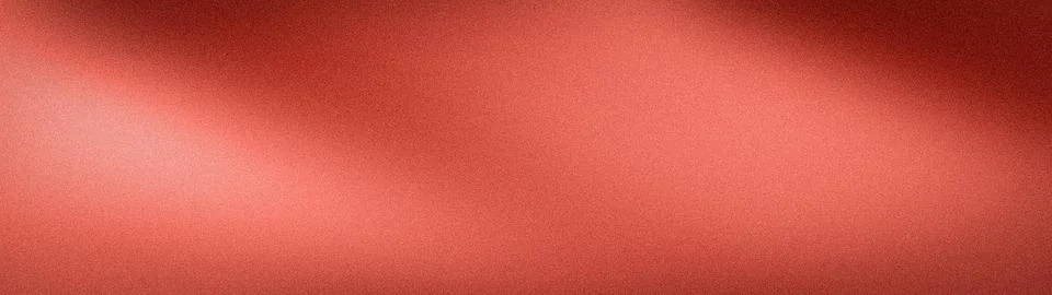 Red coral gradient abstract background grainy texture wide format wallpaper.. Stock Illustration