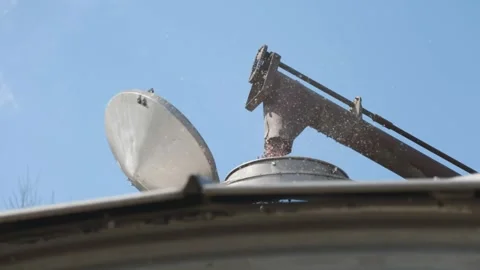 Red Corn being harvested Stock Footage 246138930