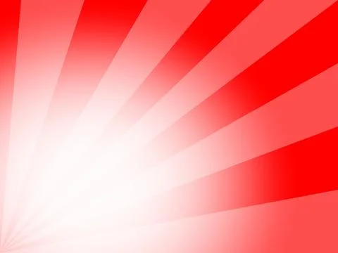 Red corner graphic background rays design Stock Illustration