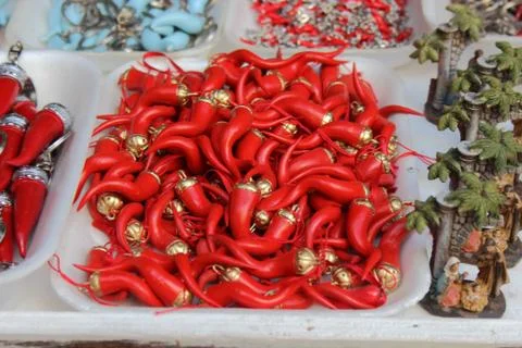 Red corno Stock Photos