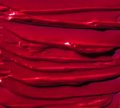 Red cosmetic texture background, make-up and skincare cosmetics product, crea Stock Photos