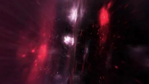 Red cosmic background of the map of the ... | Stock Video | Pond5