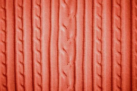 Red cotton pattern. Stock Photos