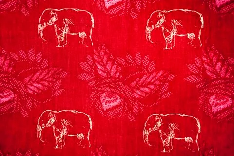 Red cotton Stock Photos