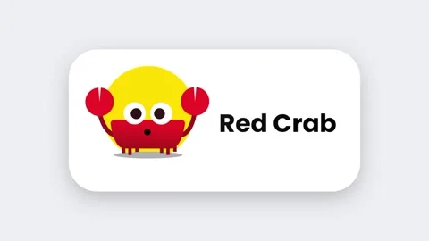 Red Crab Stock Footage 334462009