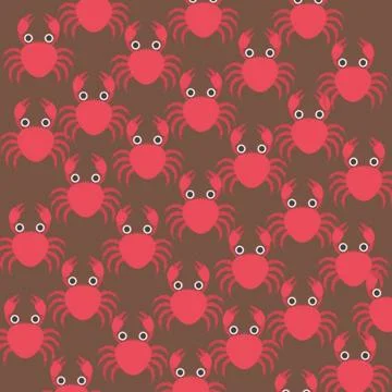 Red Crabs Stock Illustration