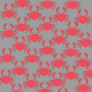 Red Crabs Stock Illustration