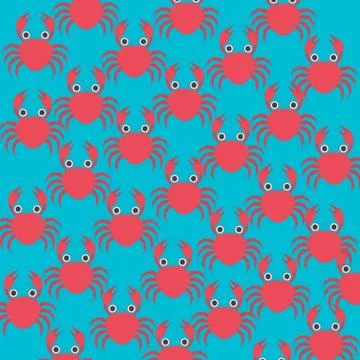 Red Crabs Stock Illustration