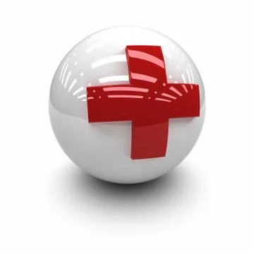 Red cross Stock Illustration