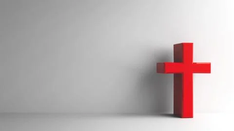 Red cross sign #2 Stock Illustration