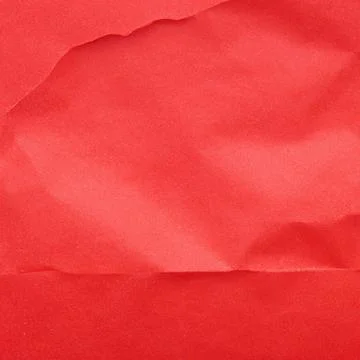 Red crumpled background paper texture. High quality background and copy spa.. Stock Photos
