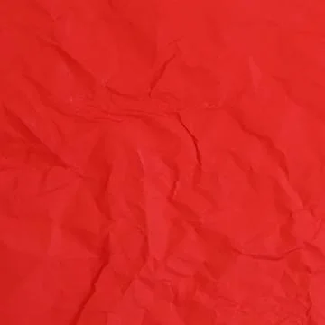 Red crumpled paper for background Stock Illustration