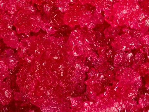 Red crystals Stock Photos