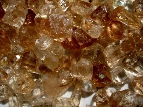 Red crystals Stock Photos