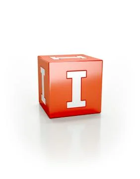 Red cube, I Stockillustratie