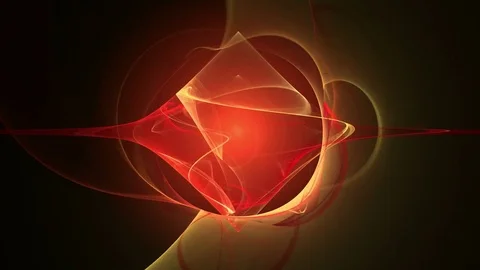 Red cube pattern abstract motion background Stock Footage 70952379