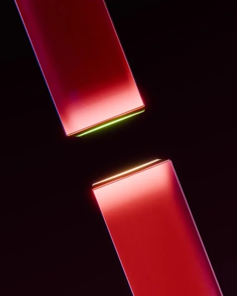 Red cubes background Stock Footage 303340958