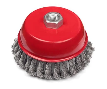 Red cup brush Stock Photos