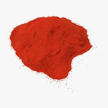 Red Curry Powder 3D Model