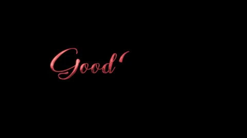 Red cursive text saying good friday. Video stock 312087957