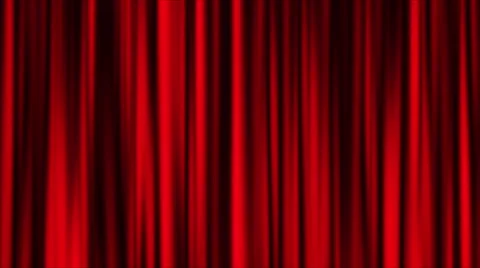 Red curtain animation Stock Footage 56776479