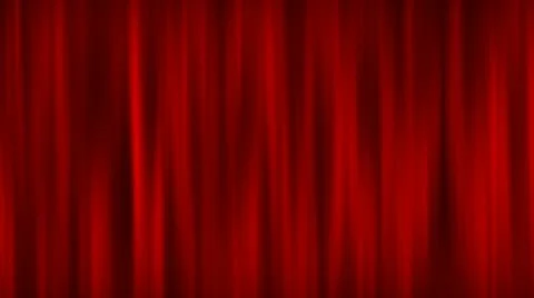 Red Curtain Background Seamless Stock Footage 12658717