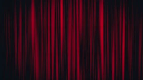 Red Curtain Background Stage Animation Stock Footage