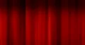 Red curtain HD Footage