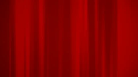 Red curtain Stock Footage 12049160