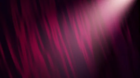 Red curtain with light Stock Footage 61150484