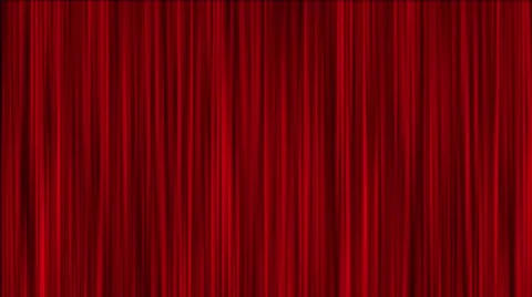 Red Curtains Background. Stock Footage 65805892