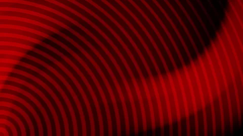 Red curved lines create a dark background gradient effect. Stock Footage 300837904