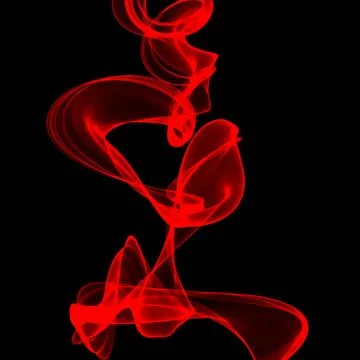 Red curved lines Stock Photos