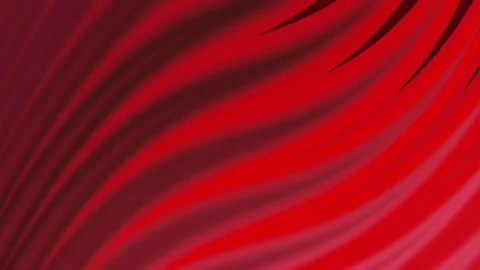 Red Curved Ribbons With Sharp Corner Spikes Animation Video stock 342733119