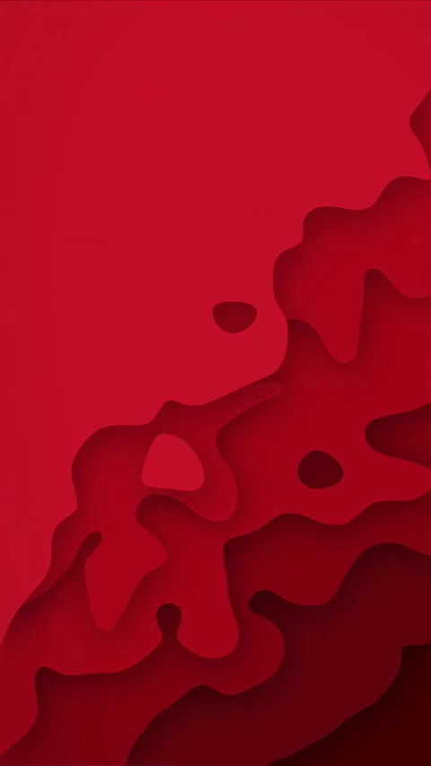 Red cut paper animated background. Stock Footage 249942939