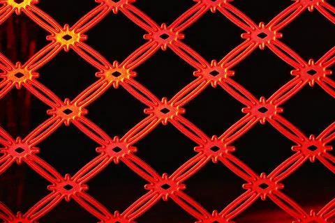 Red Cutting Die Abstract Stock Photos