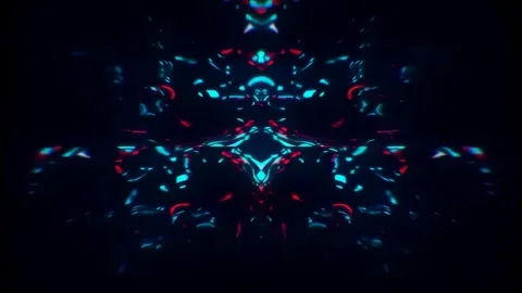 Red Cyber Nodes Network Background Stock Footage 339272208