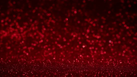 Red dark glitter background with in focus and out of focus area Stock Footage 139071627