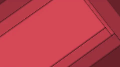 Red, dark red, geometric motion background. Seamless looping, 4k Stock Footage 191952425