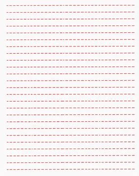 Red Dashed Lined Paper Pattern Background Stock Photos